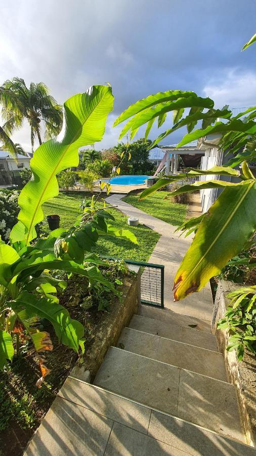 Hotel Le Manguier Baie-Mahault Esterno foto